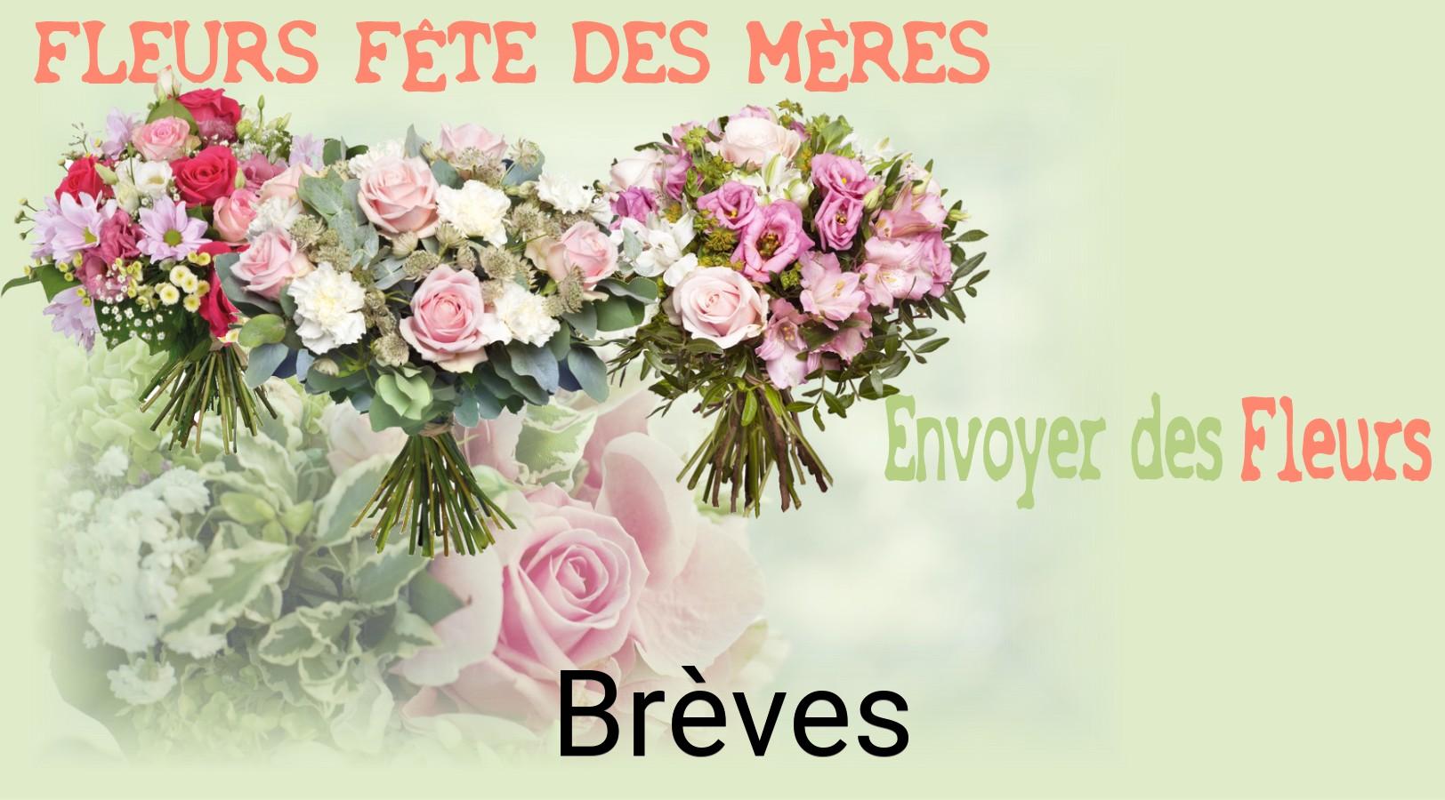Bouquet de Fête des Mères livré à Brèves
